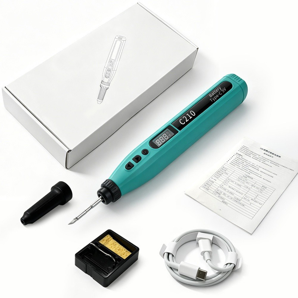 Diy Electronics Tools - Smart Digital USB Soldering Iron Set