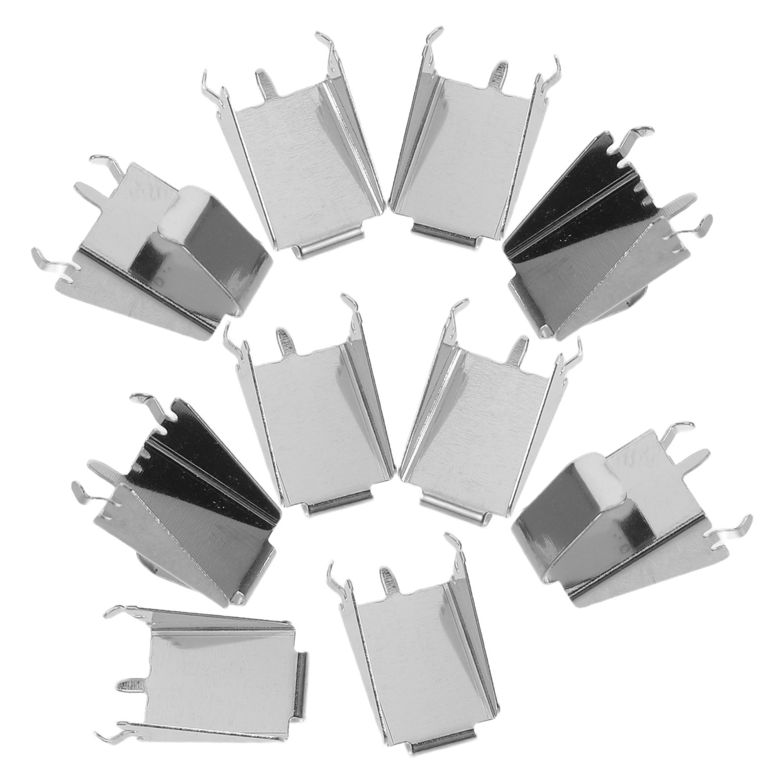 Diy Electronics Repair Kit - 10Pcs Aa Battery Terminal Plate Metal