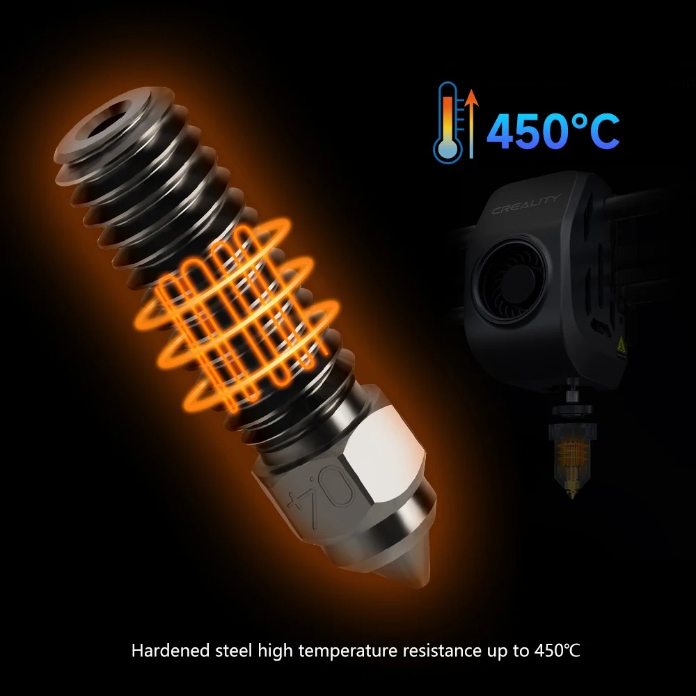 Creality K1 Hardened Steel Noz - đánh giá và giá Creality Printer Ender 3