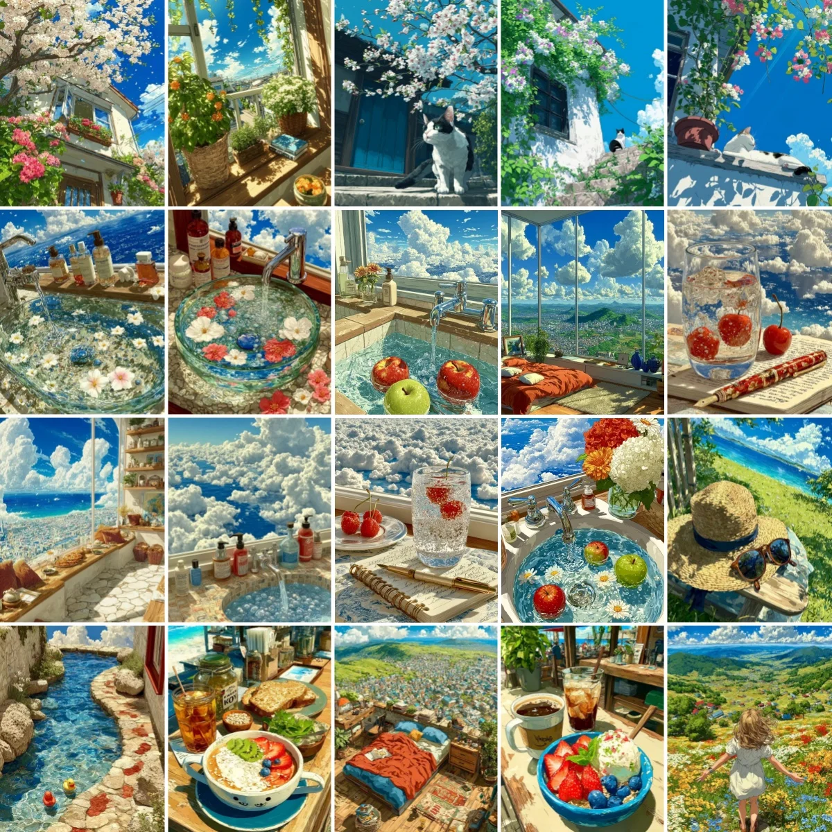 Fresh Landscape Digital Oil Pa - đánh giá và giá Diy Elektronik