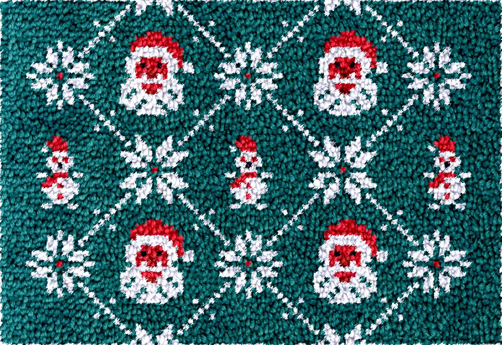 Santa Claus DIY Latch hook kit - đánh giá và giá Hobby Diy Electronics Kit