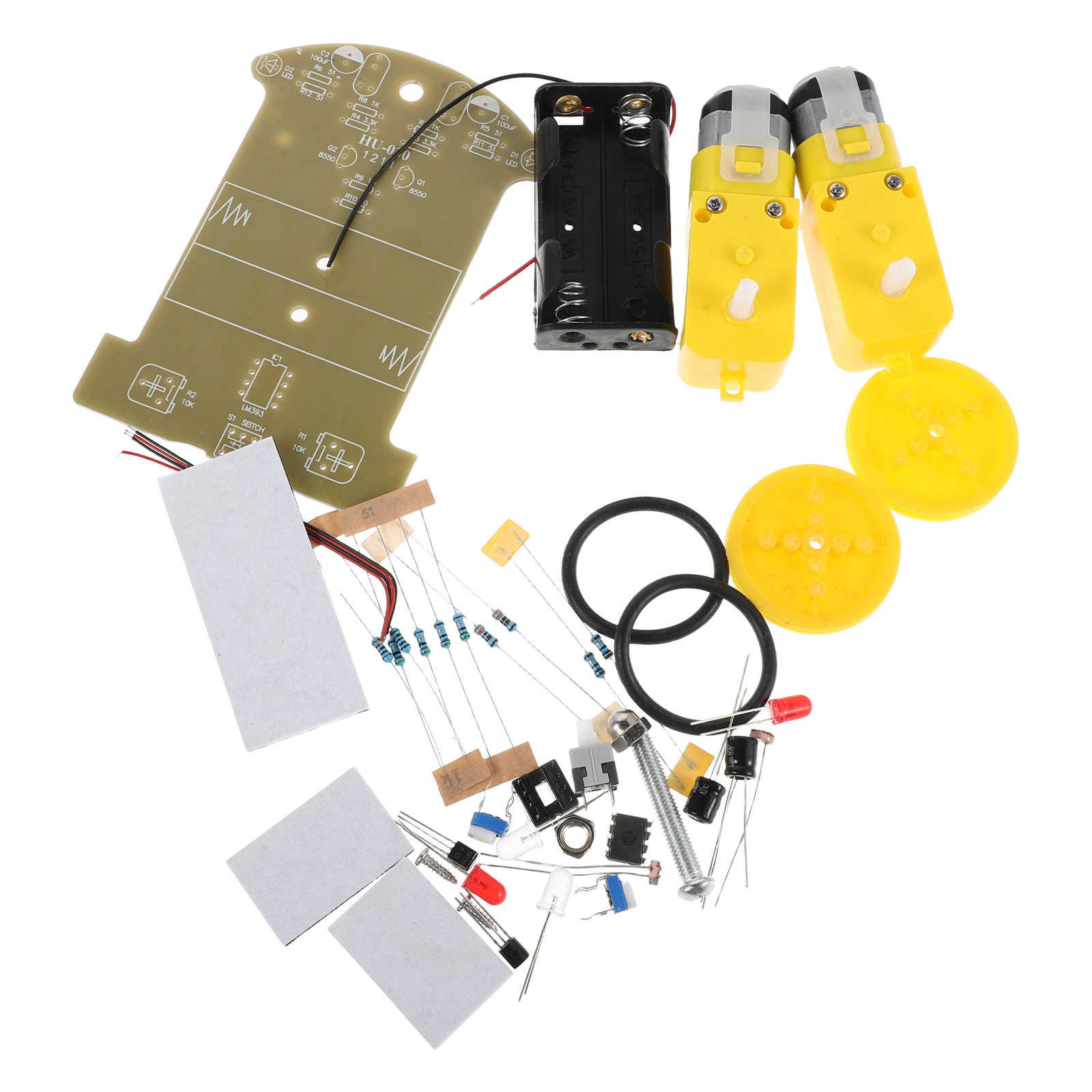 1Set Line Following Robot Car  - đánh giá và giá Diy Electronics Learning Kit