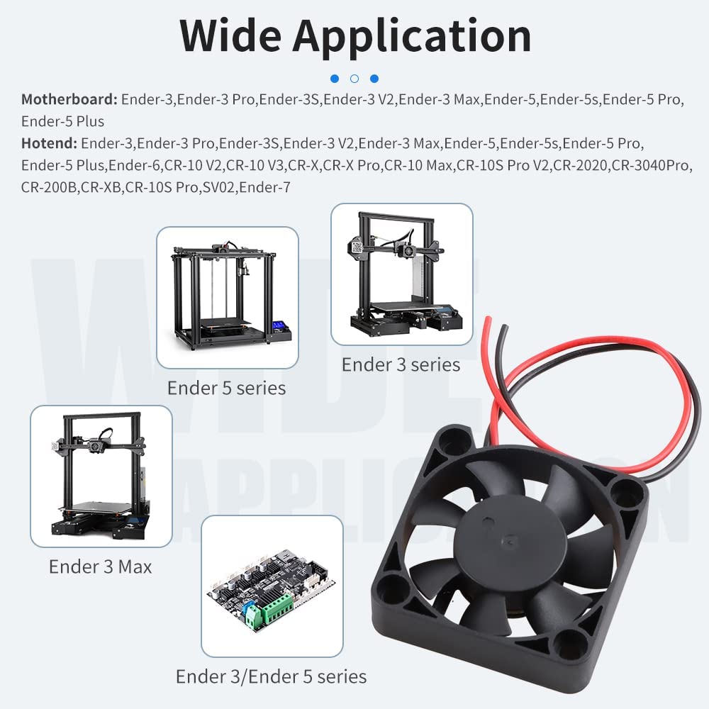2pcs Creality Original 4010 Fa - đánh giá và giá Creality Printer Ender 3