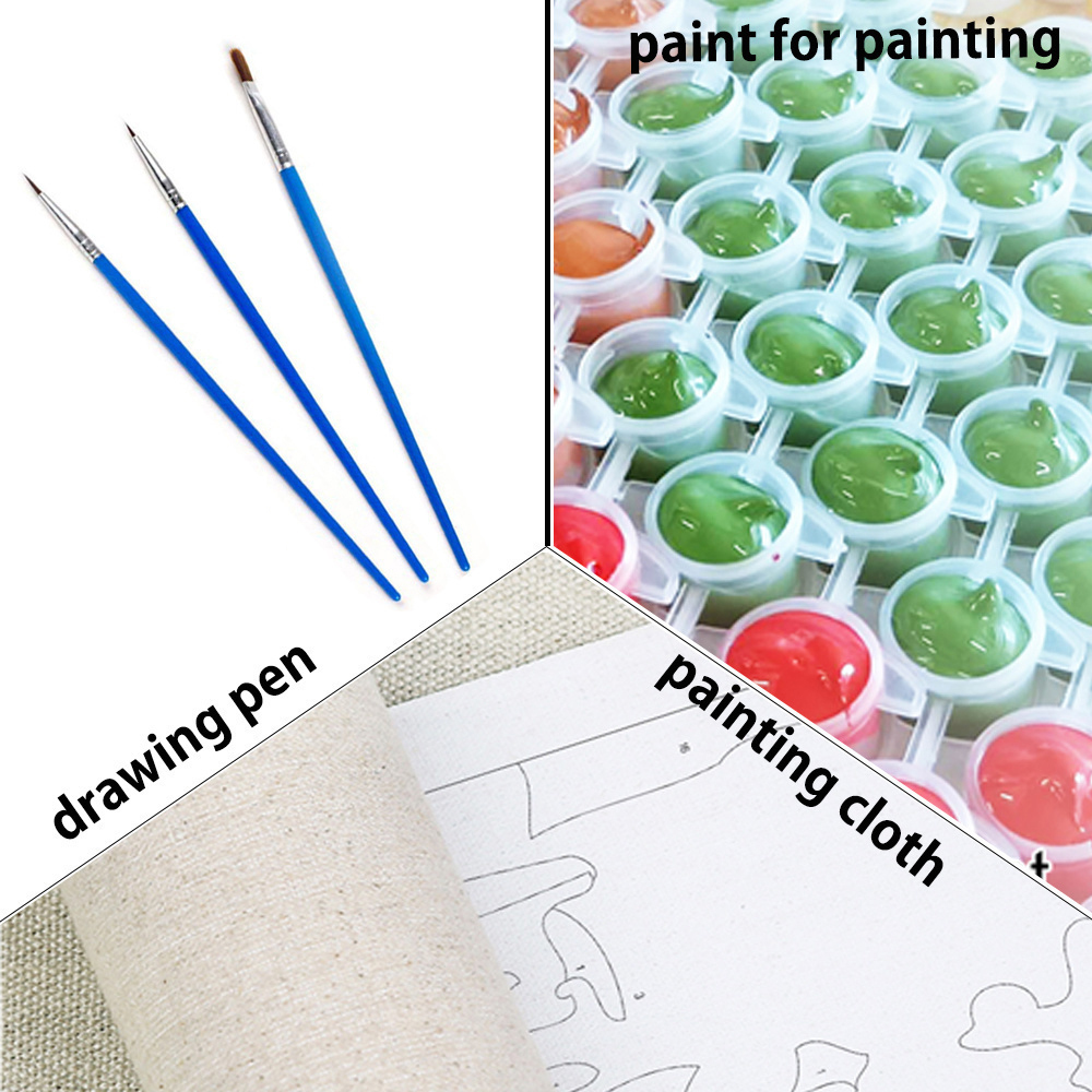 African Woman Paint By Numbers - đánh giá và giá Diy Elektronik