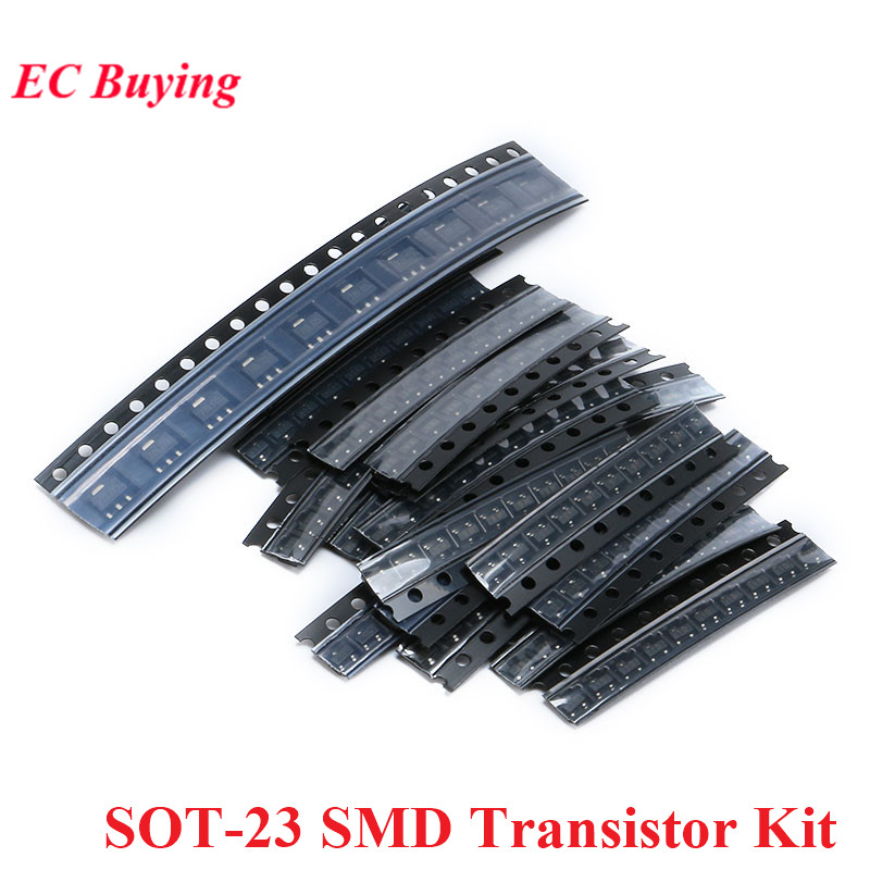 180 Cái/lốc SOT-23 SMD Bóng Bá - đánh giá và giá Mosfet Transistor Set