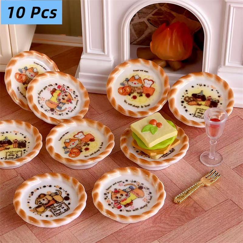 10Pcs/set Dollhouse Miniature  - đánh giá và giá Diy Electronics Housing
