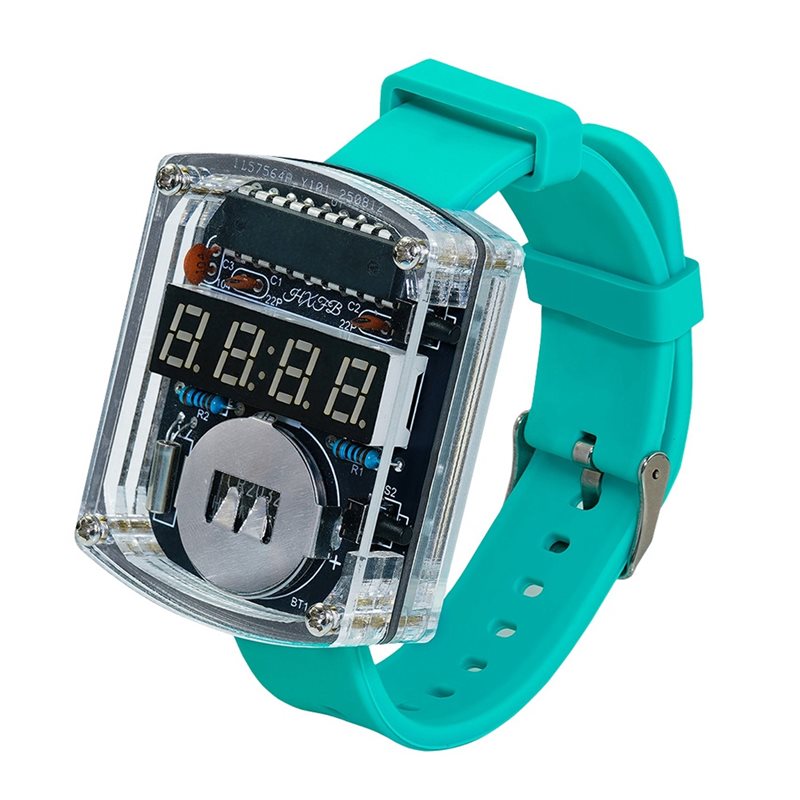 2X DIY Watch LED Watch Electro - đánh giá và giá Diy Electronics Learning Kit