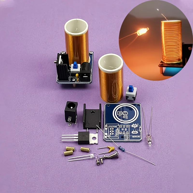 Mini Tesla Coil Kit BD243 DIY  - đánh giá và giá Hobby Diy Electronics Kit