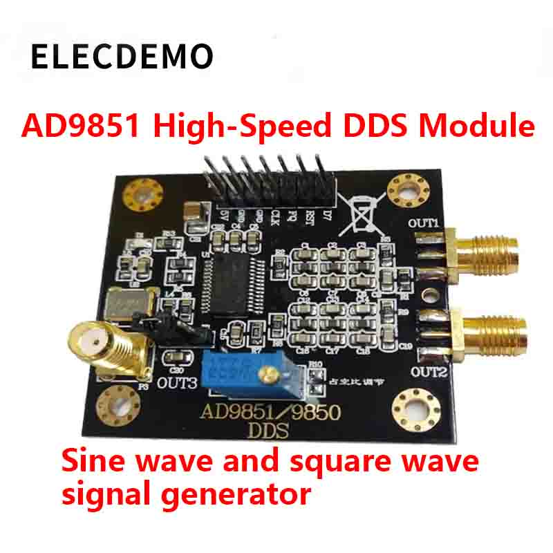 AD9851 DDS Function Signal Gen - đánh giá và giá Diy Elektronik