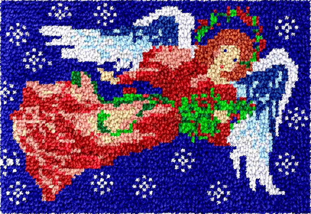 smyrna large Latch Hook Rug Ki - đánh giá và giá Hobby Diy Electronics Kit