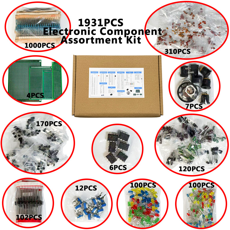 1900PCS Electronic Component K - đánh giá và giá Mosfet Transistor Set