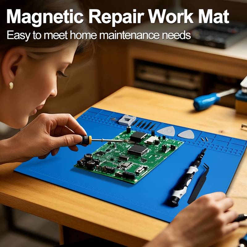 Anti-Static Silicone Soldering - đánh giá và giá Diy Electronics Workstation