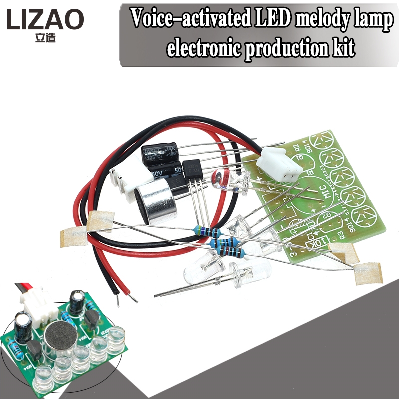 LIZAO Voice Control Melody Lam - đánh giá và giá Interesting Diy Electronics Projects
