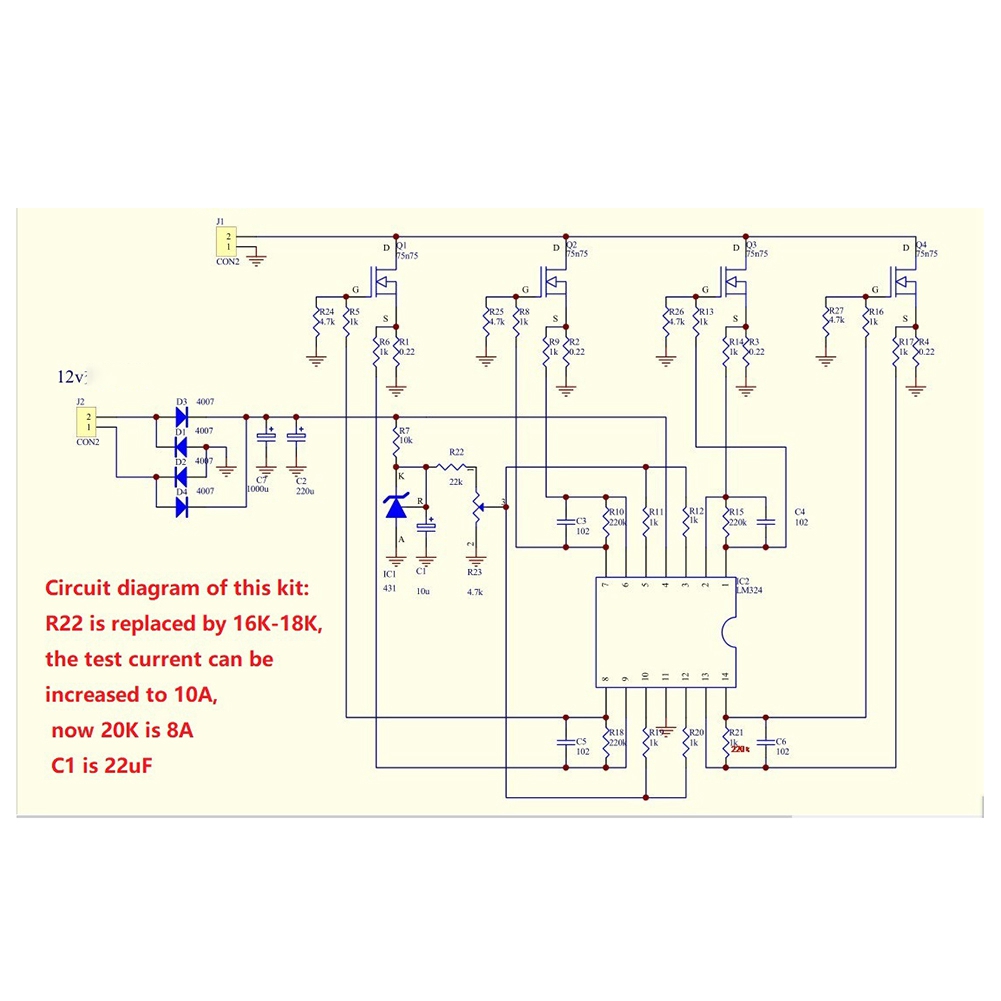 ABIY-DIY Kits 150W 10A Battery - đánh giá và giá Diy Electronic Load
