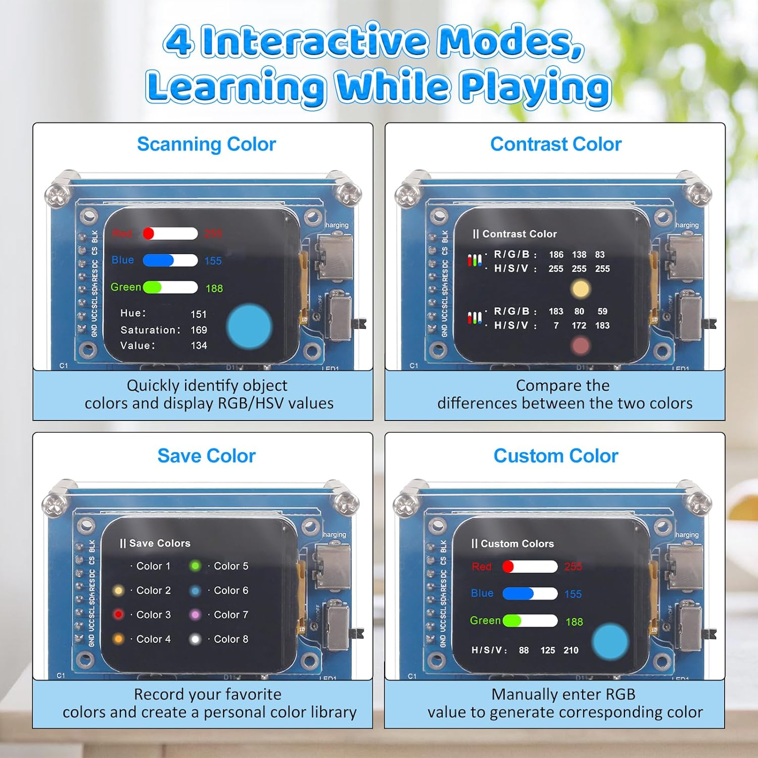 DIY Color Recognition Solderin - đánh giá và giá Diy Electronics Learning Kit